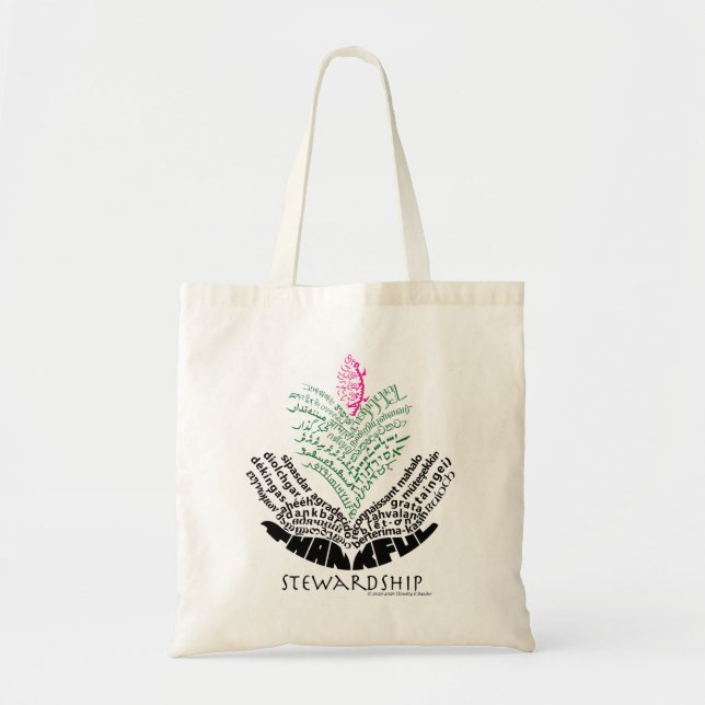 Thankful Stewardship Tote Bag - version 3 (Front)