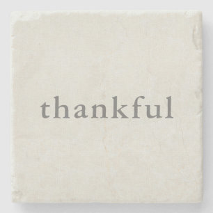 Thankful Stone Coaster