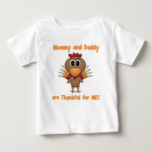 Thankful Turkey Kids T_Shirt