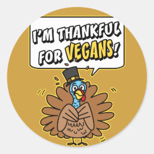 Thankful Turkey sticker