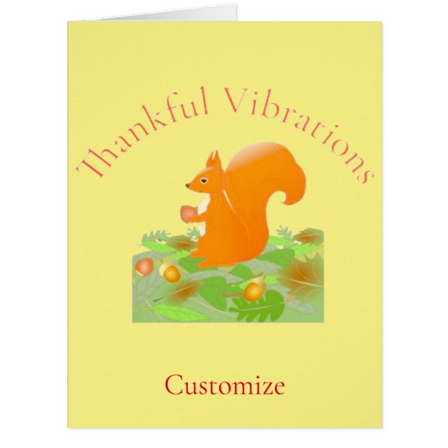 Thankful Vibes Squirrel Thunder_Cove Cards (Front)