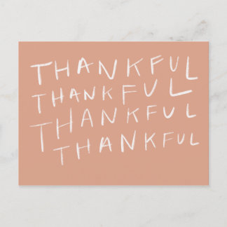 Thankfull Holiday Postcard
