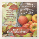 Thankfulness For God&#39;s Gifts   Glass Coaster at Zazzle