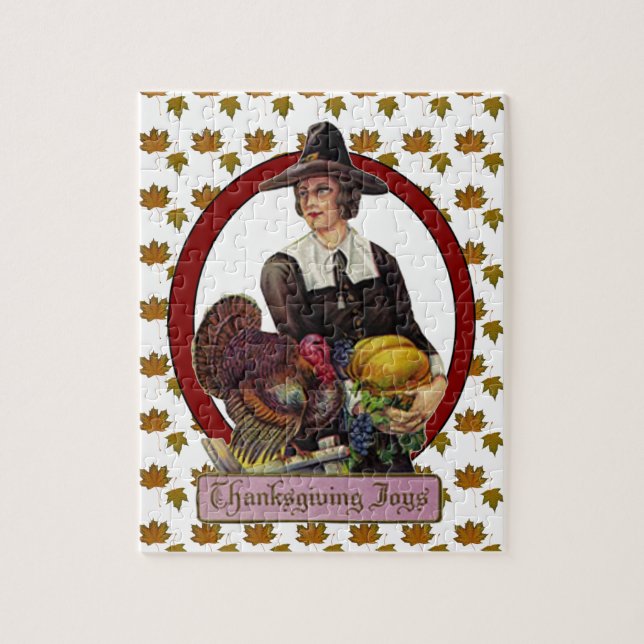 Thankgiving Joy puzzle (Vertical)