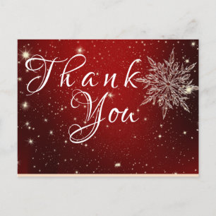 Thanking for food postcard