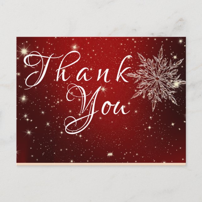 Thanking for food postcard (Front)