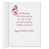 Thanking the Lord Mother Birthday Bluebird Art (Inside (Right))