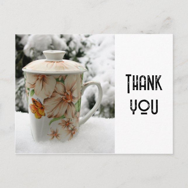 Thanking to chef Postcard (Front)