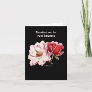 Thanking You For Your Kindness Letterpress Thank You Card