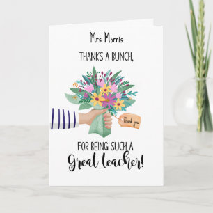Thanks a brunch for being such a great teacher! card