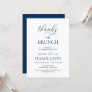 Thanks a Brunch, Post Wedding Elopement Party  Inv Invitation