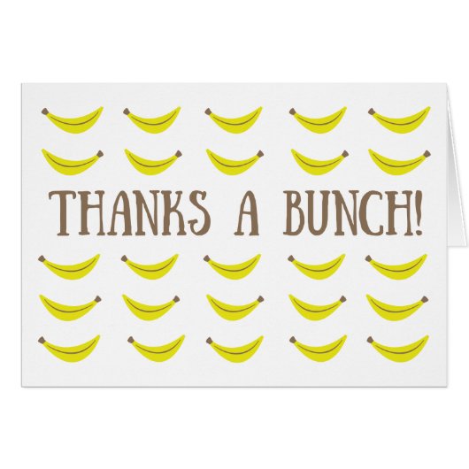 Thanks A Bunch (Front Horizontal)