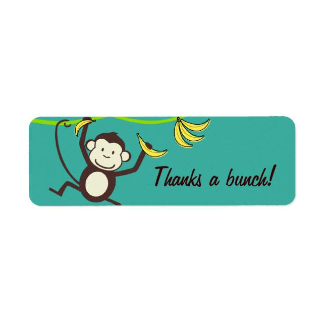 Thanks a Bunch, Monkey Labels (Front)