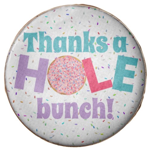 Thanks a Hole Bunch Donut Birthday Party Favor Cla