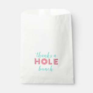 Thanks a HOLE bunch - Donut Birthday Treat Bags