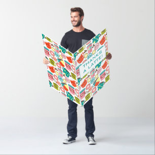 Thanks A Latte Coffee Appreciation Oversized Card