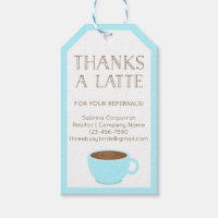 Thanks A Latte | Realtor | Teacher Appreciation