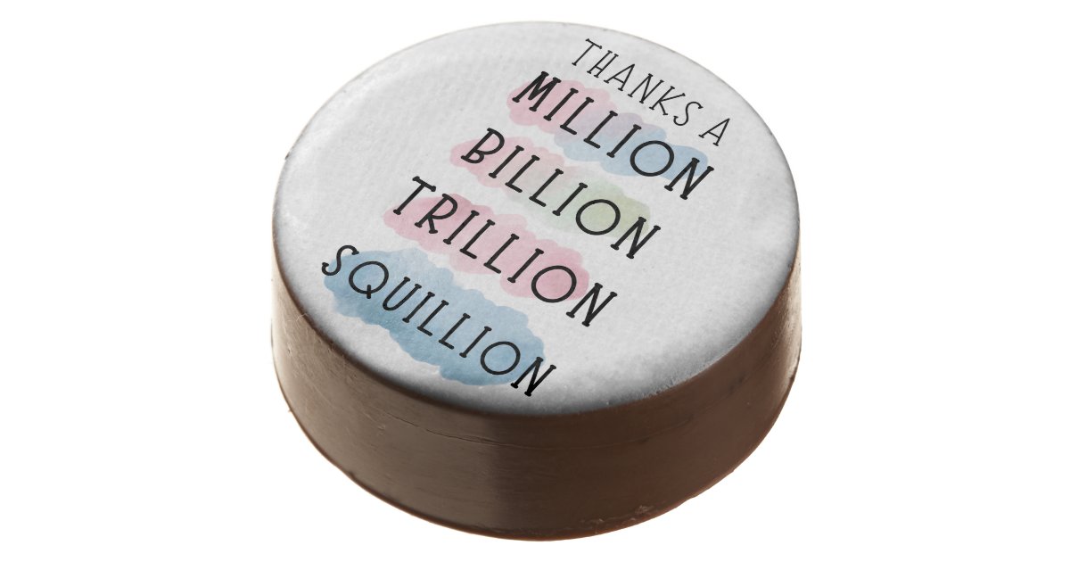 Thanks a billion!