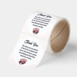 Thanks Appreciation Administrative Professionals Classic Round Sticker