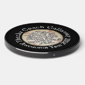 Thanks Baseball Coach with Team Names       Wireless Charger (Front 2)