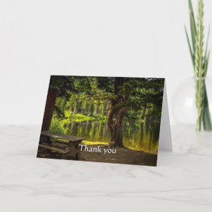 Thanks Beautiful Morning Light Sunrise Scripture Card