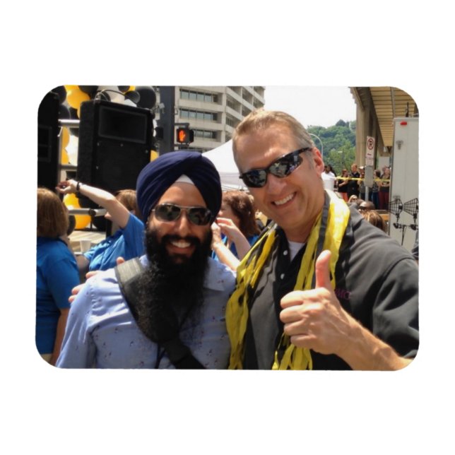 Thanks Bonino - we did it Baby! Magnet (Horizontal)