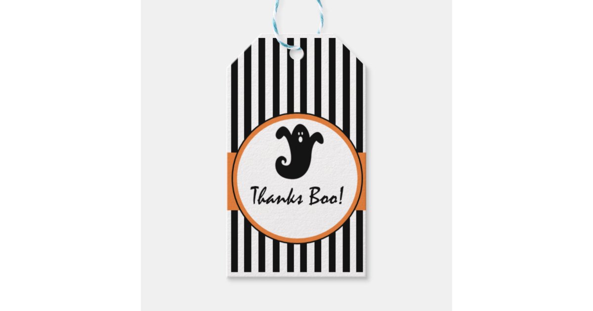 thanks-boo-gift-tags-zazzle