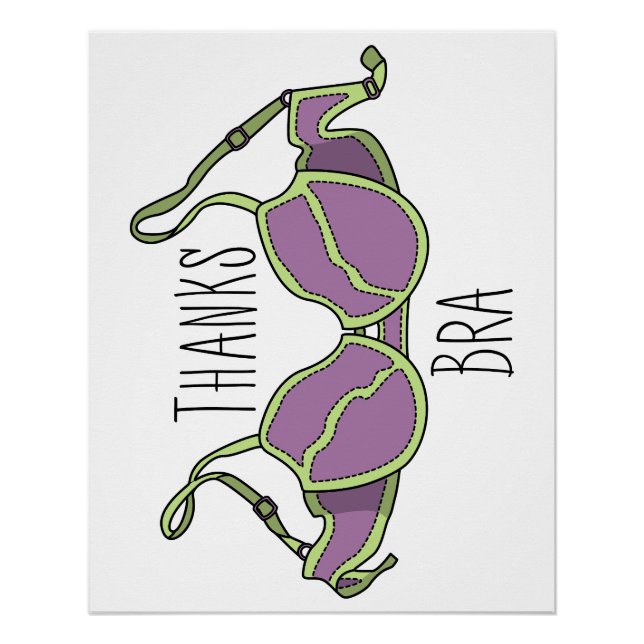 Thanks Bra Poster (Front)