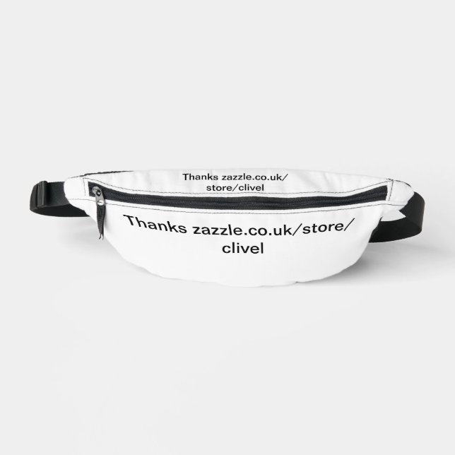 thanks bumbag fanny pack (Front)