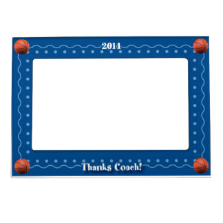 Thanks Coach! Magnetic Frame -Basketball