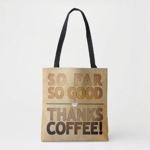 Thanks Coffee Tote Bag