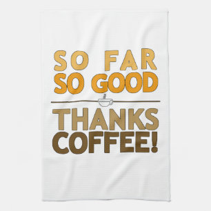 Thanks Coffee Towel