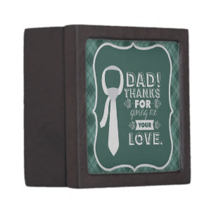 Thanks Dad For Your Unconditional Love   Gift Box