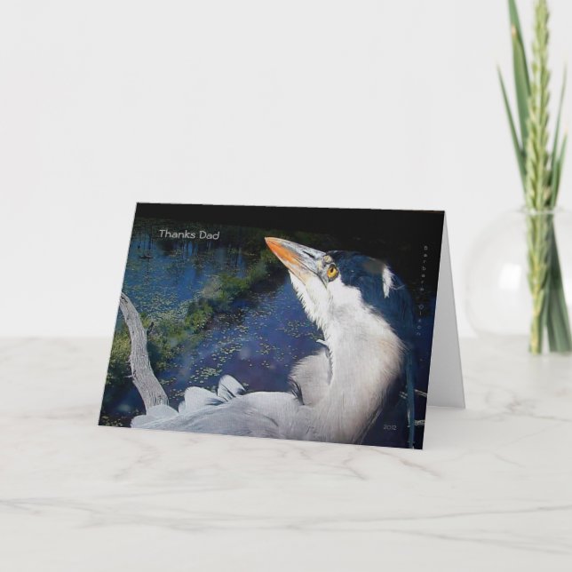 Thanks Dad: Thank You Card (Front)