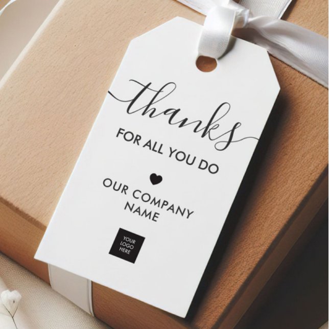 Thanks For All You Do Gift Tag, Kraft Tags (Creator Uploaded)