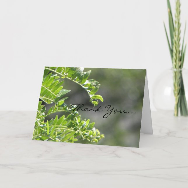 Thanks for attending thank you card (Front)