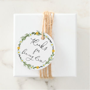 Thanks for Bee-ing here Favor Tags
