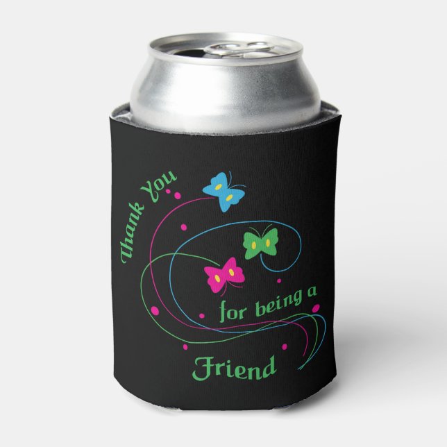 Thanks For Being a Friend Can Cooler (Can Front)