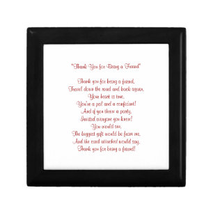 Thanks for Being My Friend - Gift Box