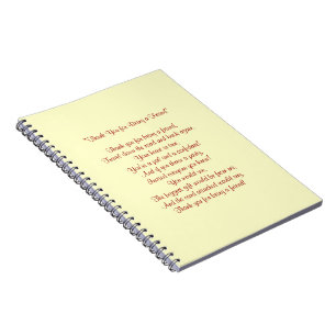 Thanks for Being My Friend - Notebook