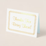 [ Thumbnail: "Thanks For Being There!" Greeting Card ]