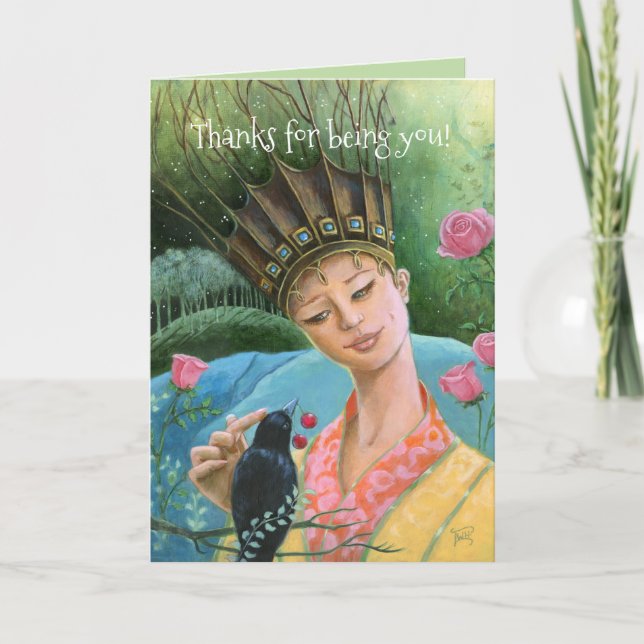 "Thanks for Being You!" card (Front)