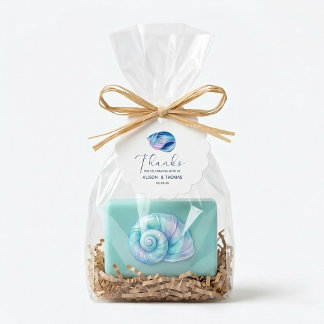 Thanks For Celebrating With Us! Summer Wedding Favor Tags