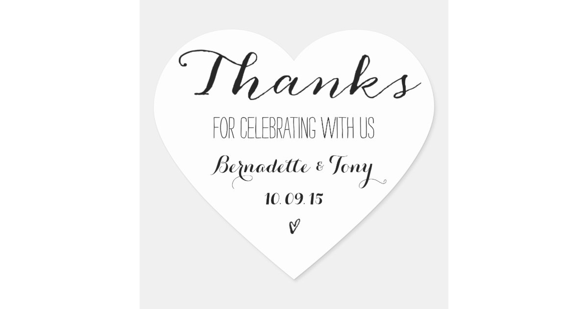 wedding thank you