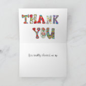 Thanks for cheering me up card | Zazzle