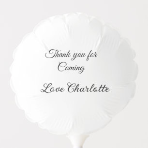 thanks for coming add name text message balloon