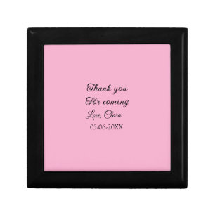 thanks for coming add name text message gift box
