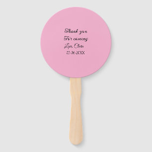 thanks for coming add name text message hand fan