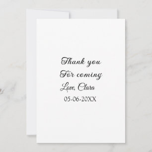 thanks for coming add name text message  invitation