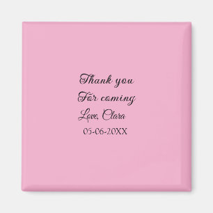 thanks for coming add name text message  magnet